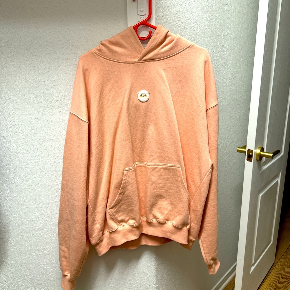 Women’s sweatshirt peach color